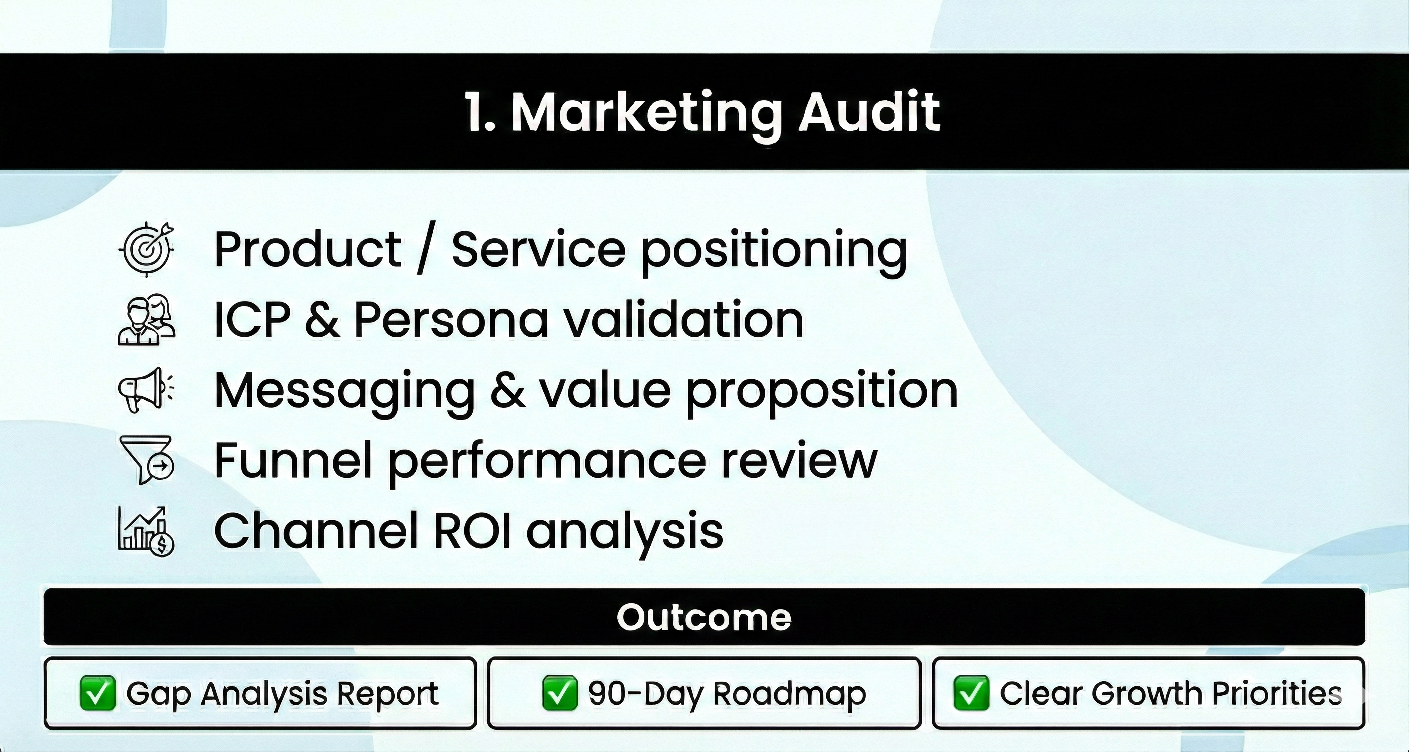 Marketing Audit - Week 1-2